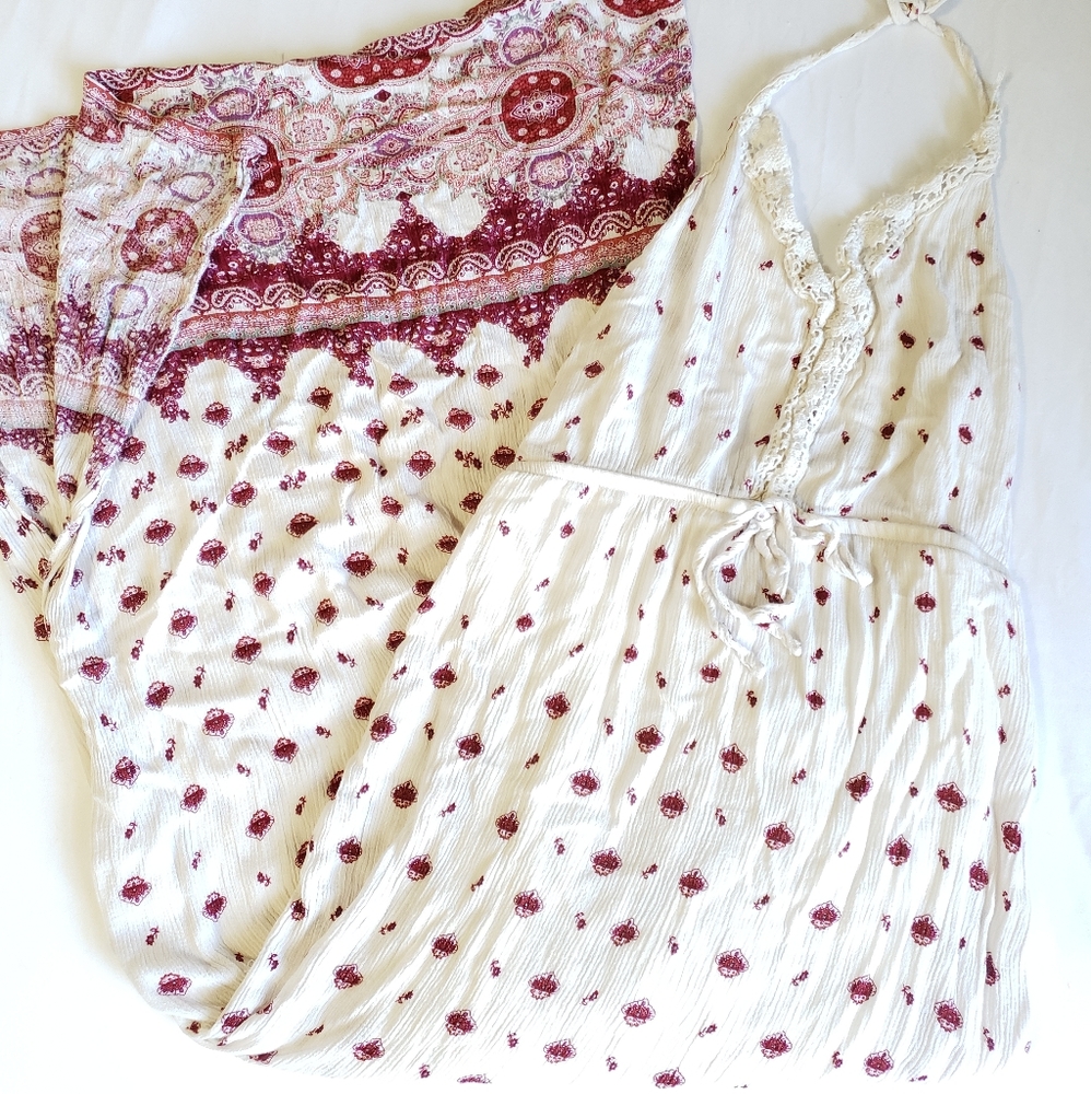Patterned Maxi Dress
